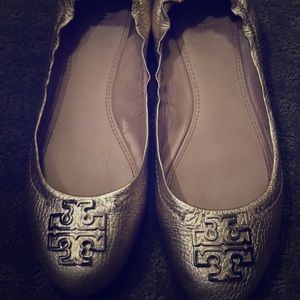 Tory Burch 💫 Gorgeous GOLD 🔥Ballet Flats